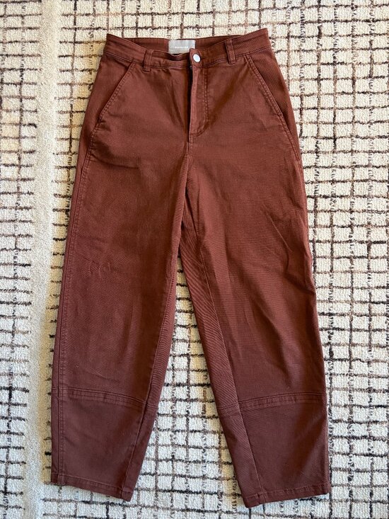 Everlane Pants - Everlane The Utility Barrel Pant (Organic) - Tall - Rosewood Size 4